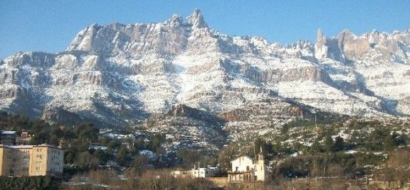 Montserrat pot ser un dels punts del Bages on nevi