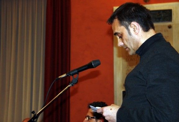 El president del Comitè de la central de CatalunyaCaixa a Santpedor.