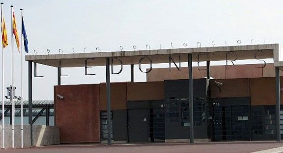Entrada de la presó de Lledoners, a Sant Joan de Vilatorrada