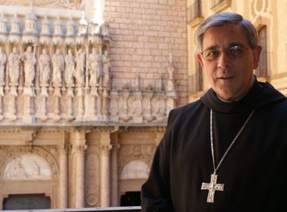 El P. Abat de Montserrat, Josep M. Soler.