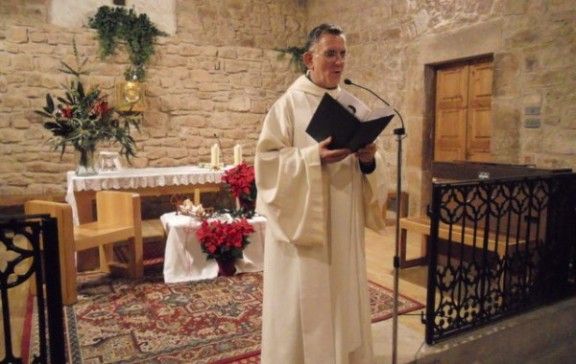 El mossèn Pere Soldevila ha presidit la Missa del Gall de Rajadell.