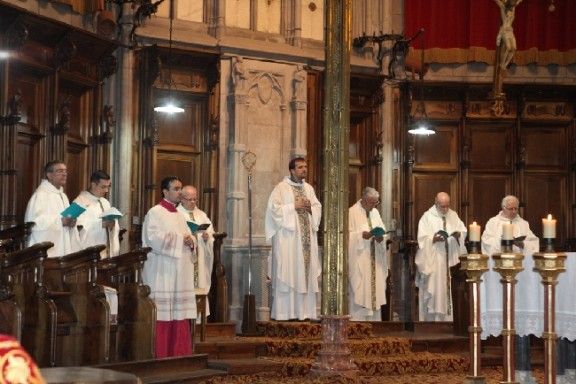 l'Eucaristia d'Acció de Gràcies pels  175 anys de l'Ordenació sacerdotal de Sant Francesc Coll.