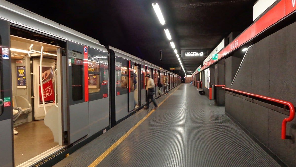 El metro de Milà, en imatge d'arxiu