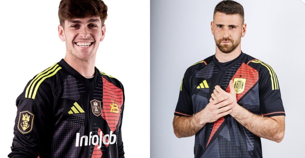Les samarretes de la Kings League i de la selecció espanyola