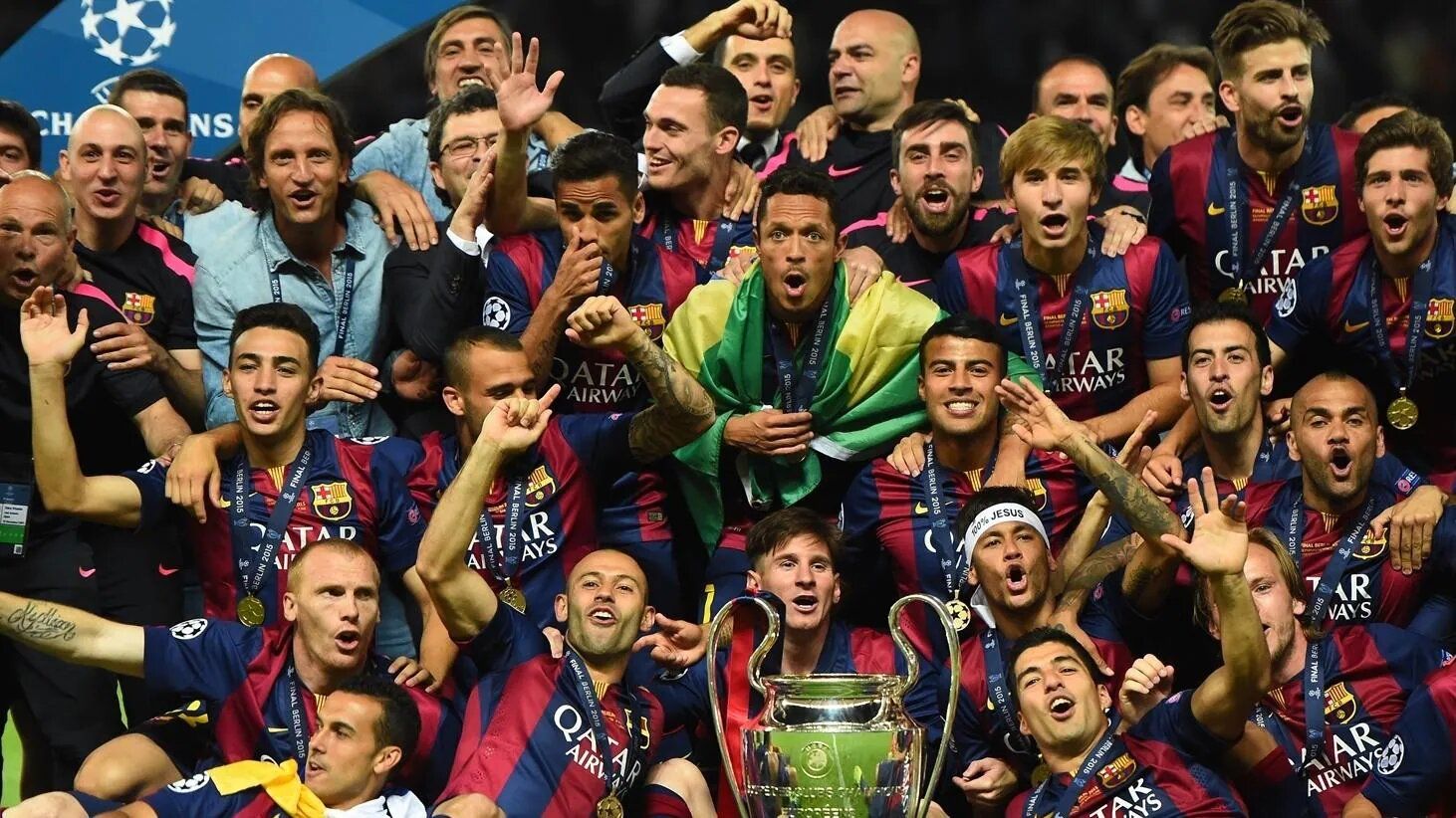 La darrera Champions del Barça és del 2015