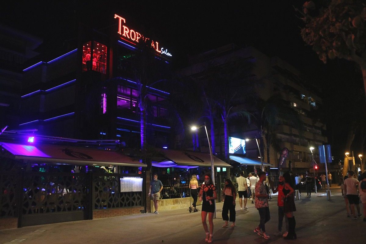 Els afores d'una discoteca de Salou, en una imatge d'arxiu