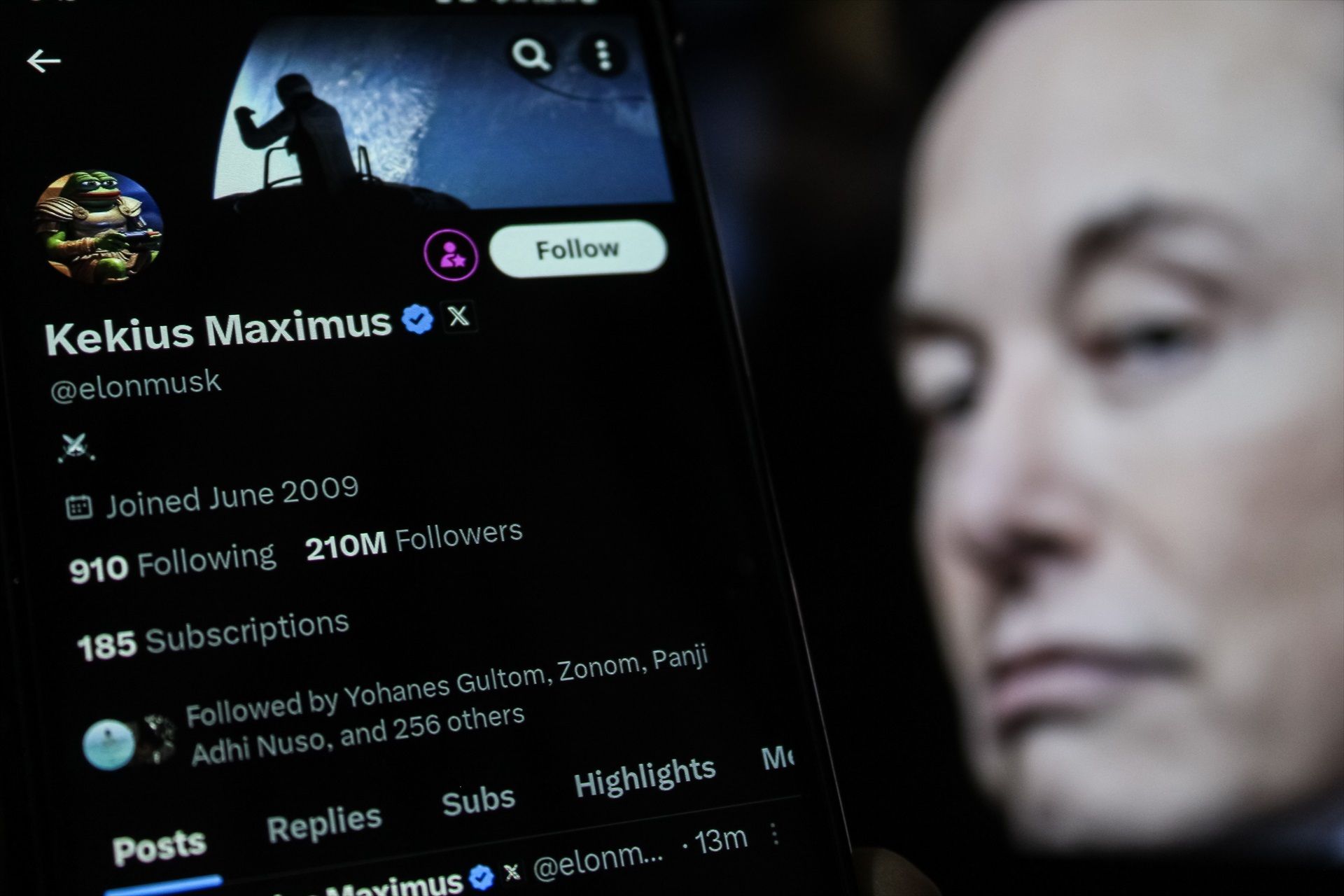 Elon Musk i el seu compte d'X