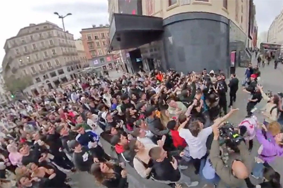 Yung Beef, provocant el col·lapse al centre de Madrid