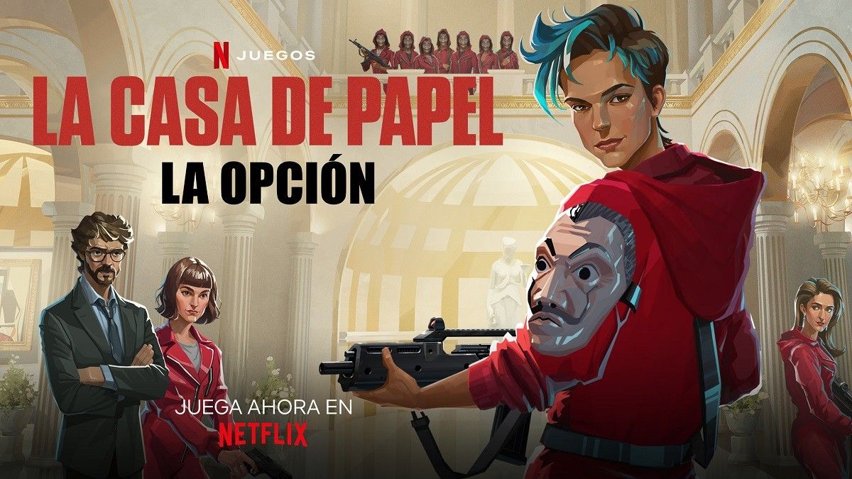 La portada del nou videojoc de Netflix amb un atracament a Barcelona