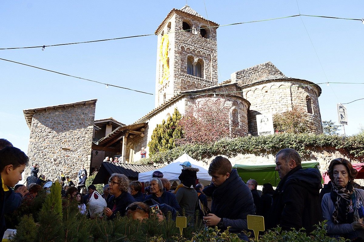 Imatge d'arxiu de la Fira de l'Avet d'Espinelves, que tindrà lloc del 30 de novembre al 8 de desembre.