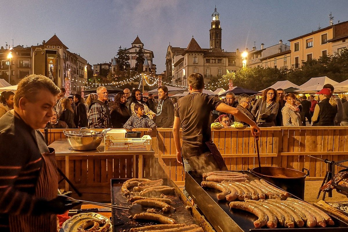 Imatge d'arxiu de la fira gastronòmica Porc i Cervesa de Manlleu.