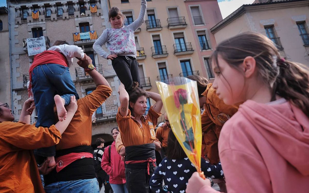 Els Sagals d'Osona han participat en la diada de Sant Jordi de Vic 2024.
