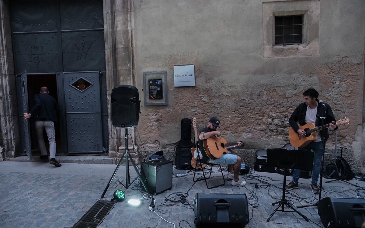 Moments del Mercat de Música Viva de Vic 2024.