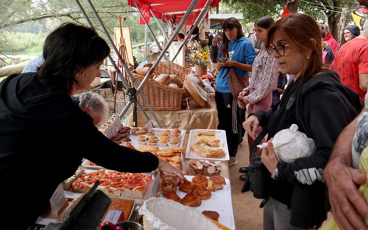 Més d'una vintena d'entitats de l'economia social i solidària d'Osona han participat en la fira alTERna't de Manlleu.