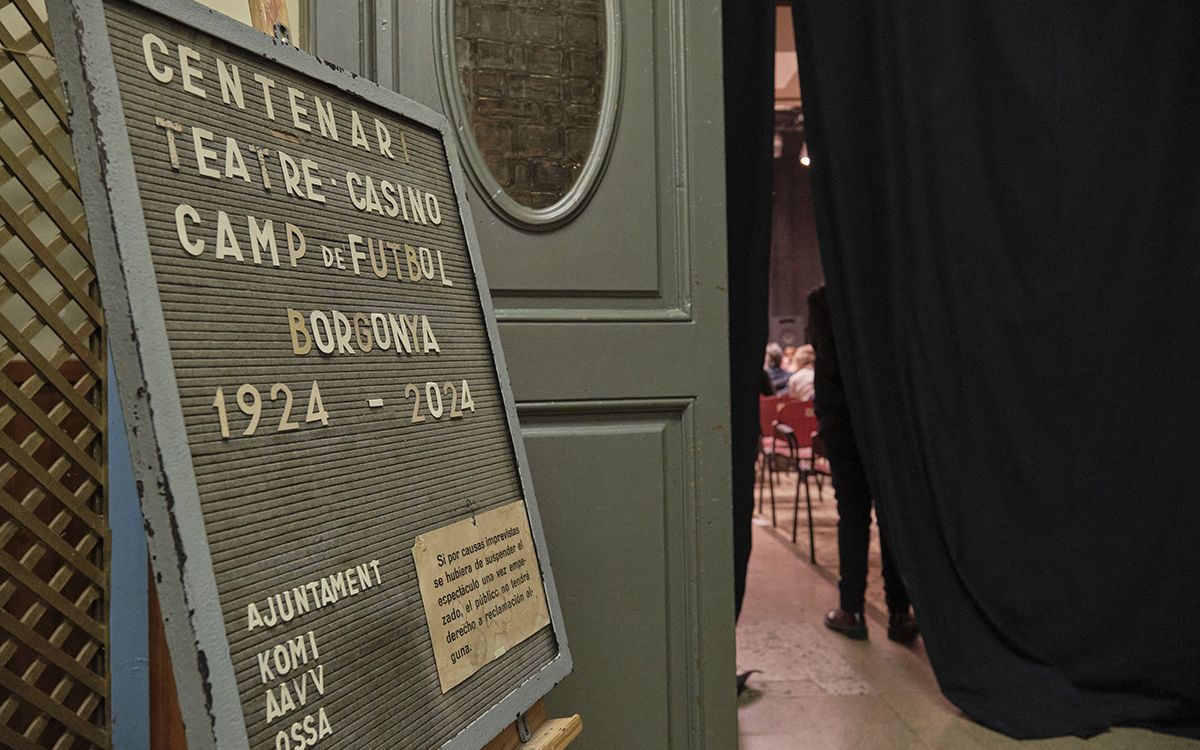 Presentació i estrena del documental '100 anys del Teatre Casino de Borgonyà'