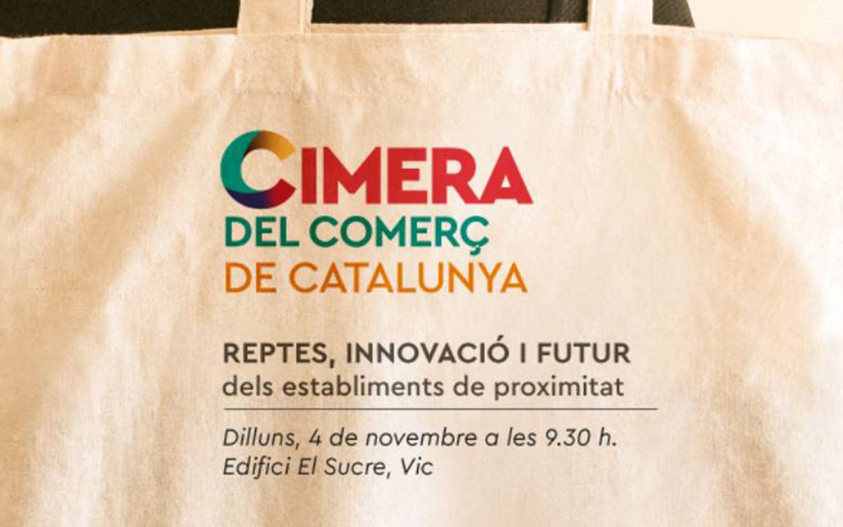 La primera Cimera del Comerç de Catalunya, que s'havia de celebrar a Vic, queda suspesa fins a nova data.