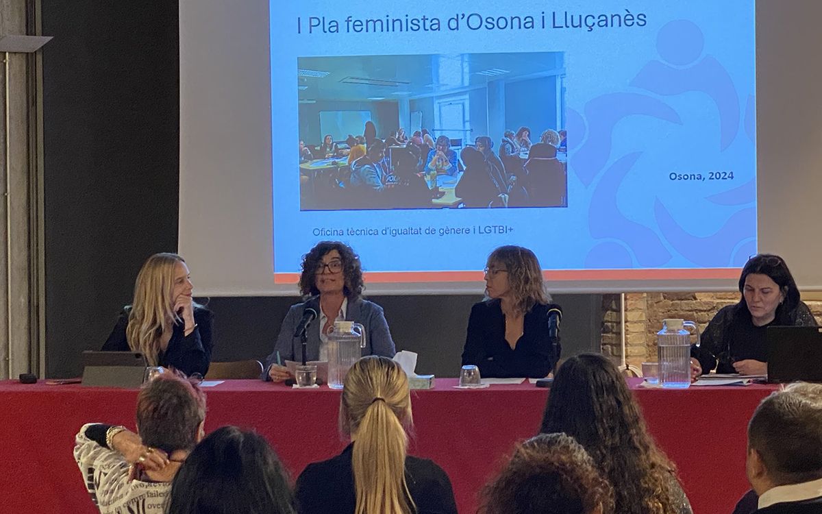 Presentació del primer Pla Feminista d'Osona i el Lluçanès.