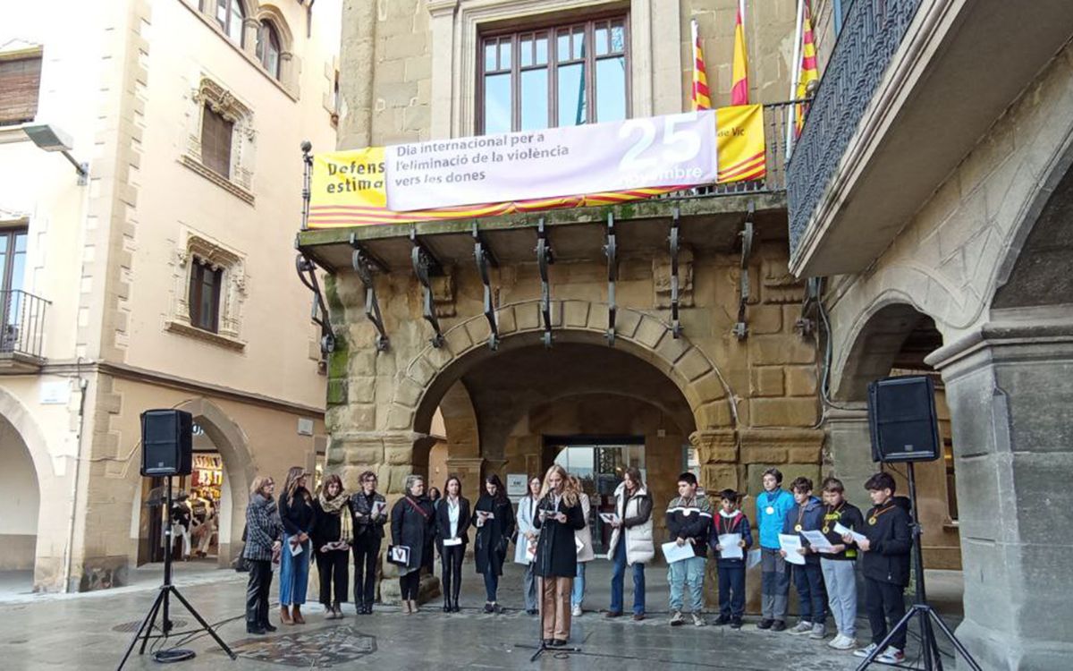 Els partits d'esquerres de l'Ajuntament de Vic no participaran en l'acte institucional del 8-M.