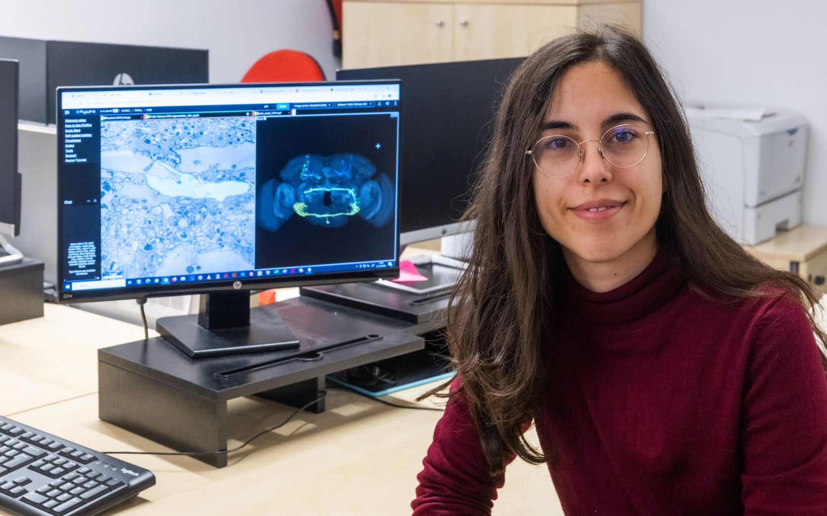 La neurocientífica Laia Serratosa Capdevila és la directora i fundadora d'Aelysia, una empresa que es dedica a l'anàlisi experta d'imatges.