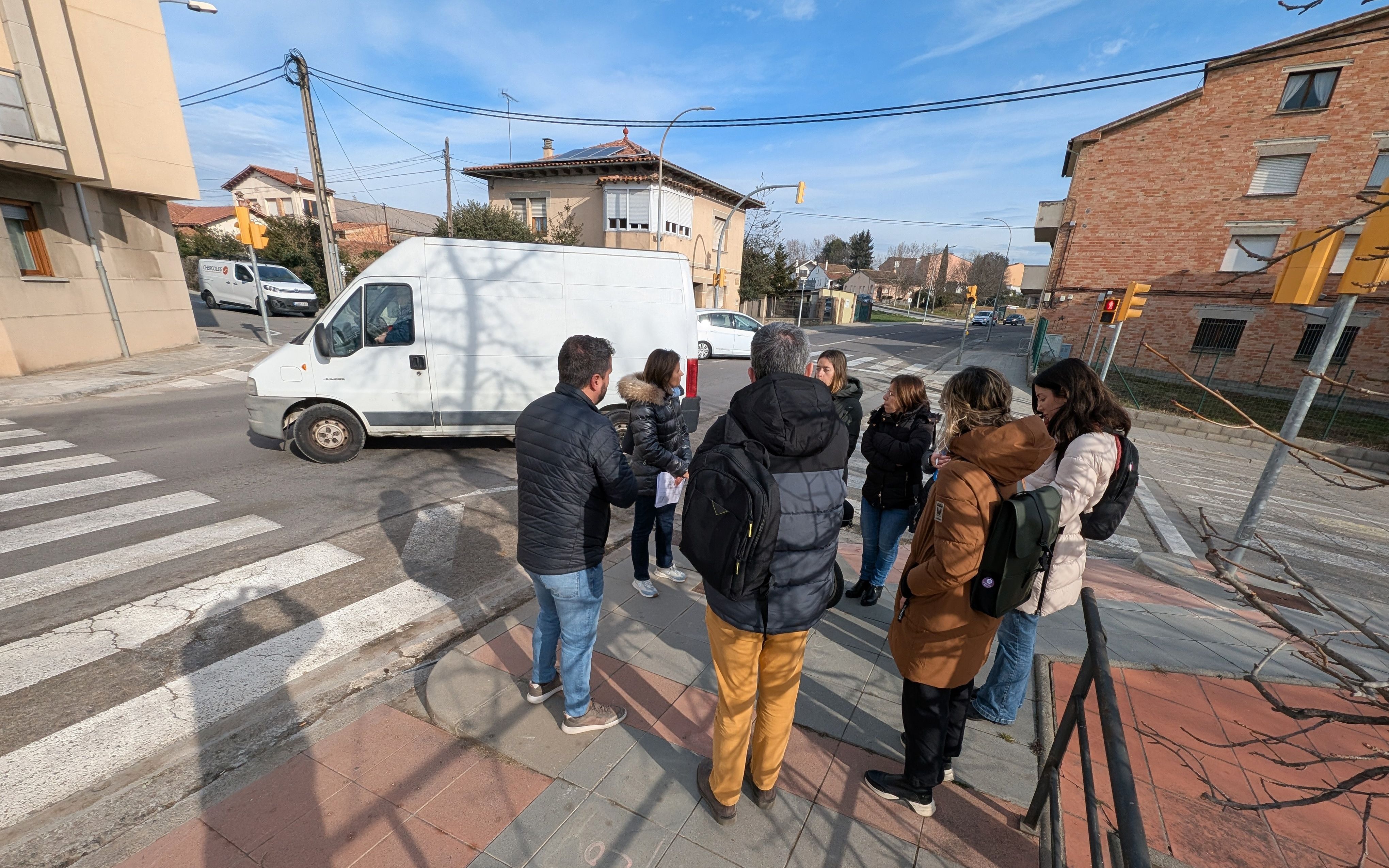 La Generalitat ha iniciat aquesta setmana els treballs per pacificar la travessera de Roda de Ter.