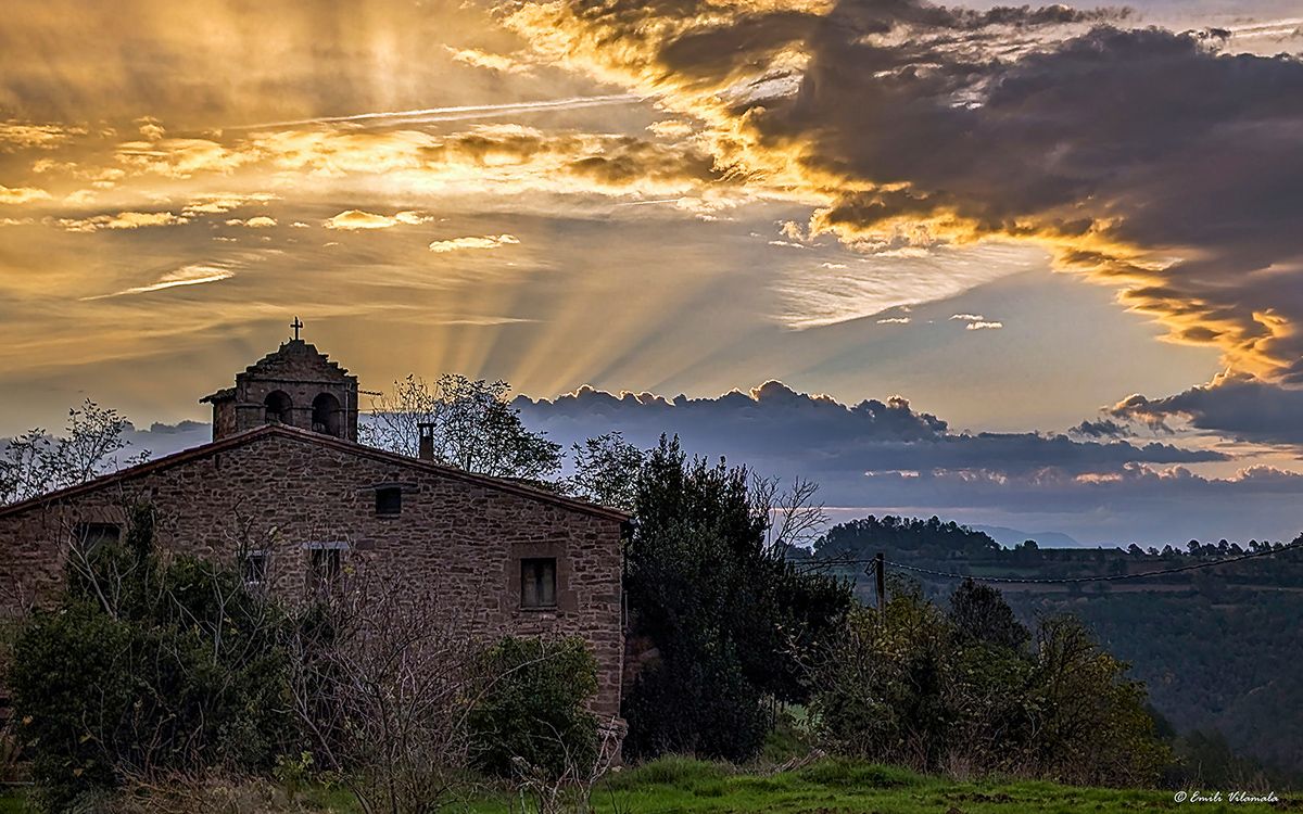 Una de les imatges que formaran part de l'exposició fotogràfica 'Poble i entorn', d'Emili Vilamala.