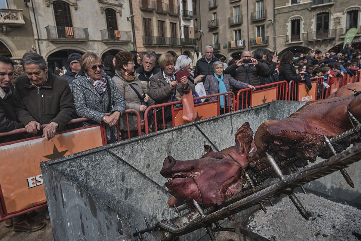 Els productes de proximitat, protagonistes del Dijous Llarder de Vic