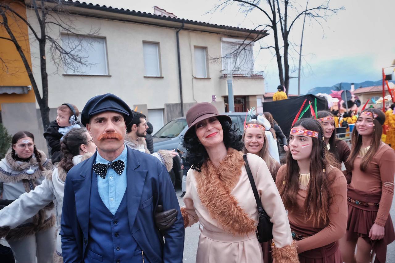 Multitudinari Carnaval de Terra Endins de Torelló.