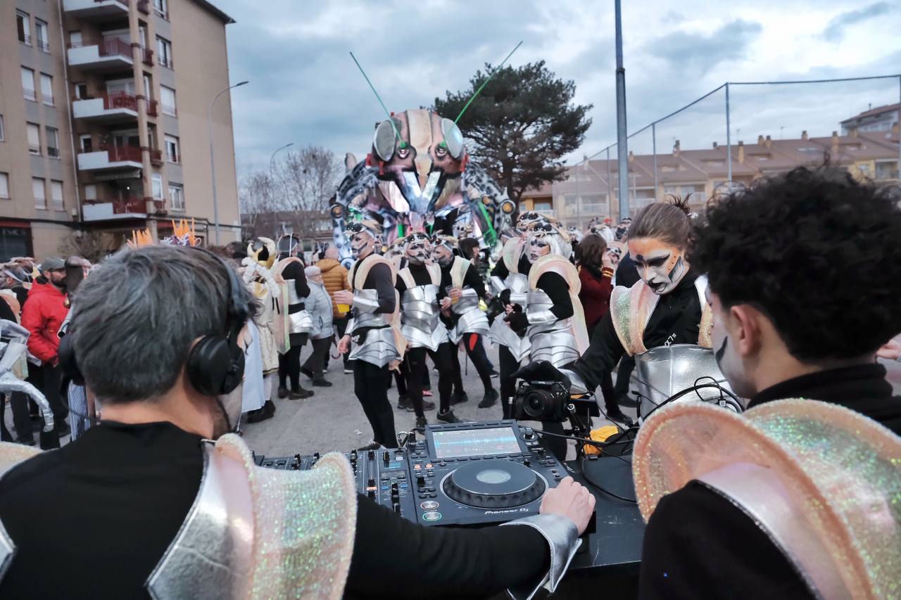 Multitudinari Carnaval de Terra Endins de Torelló.