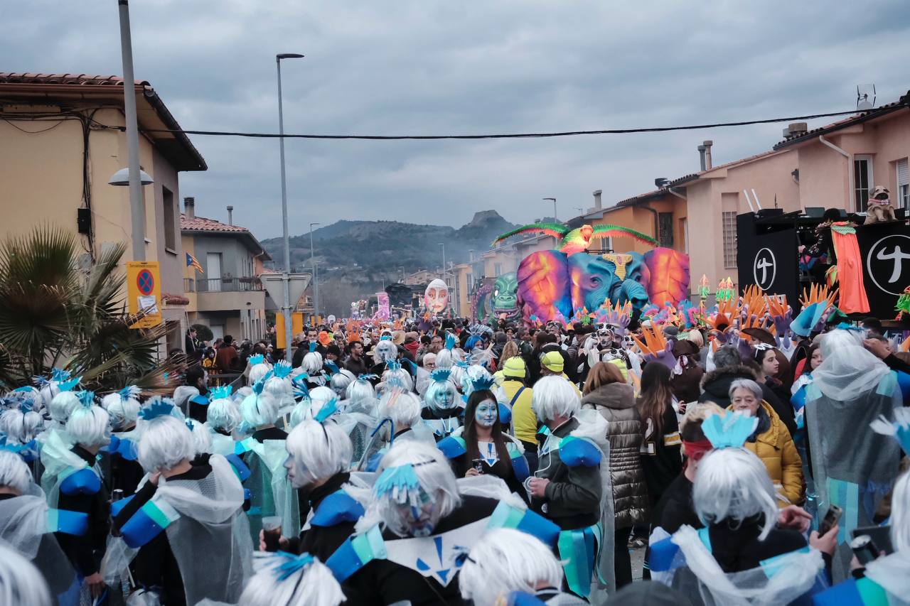 Multitudinari Carnaval de Terra Endins de Torelló.