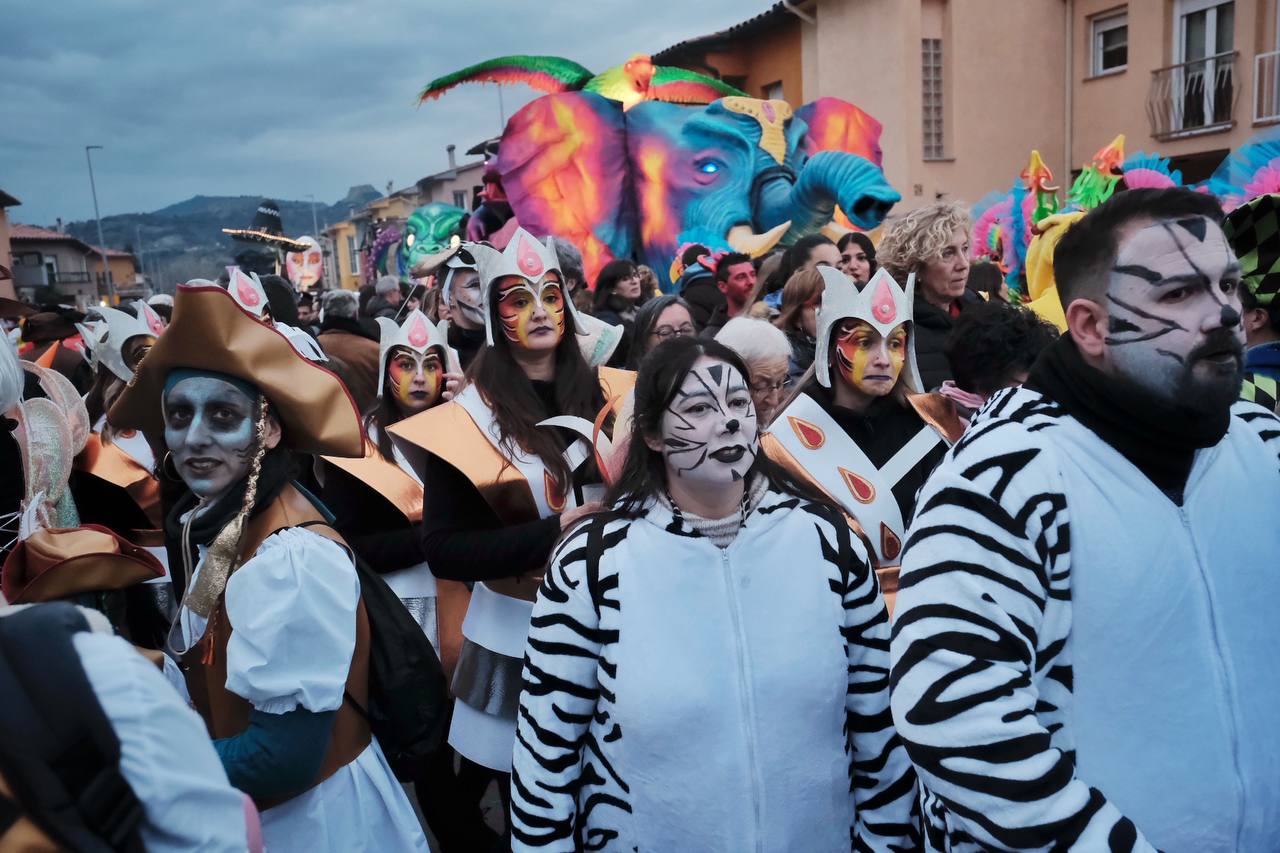 Multitudinari Carnaval de Terra Endins de Torelló.