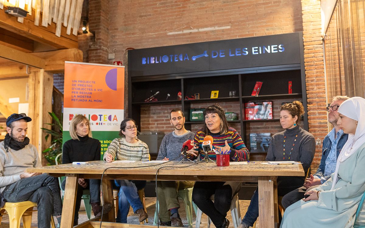 Presentació de la Xarxa de Biblioteques de les Coses de Vic.