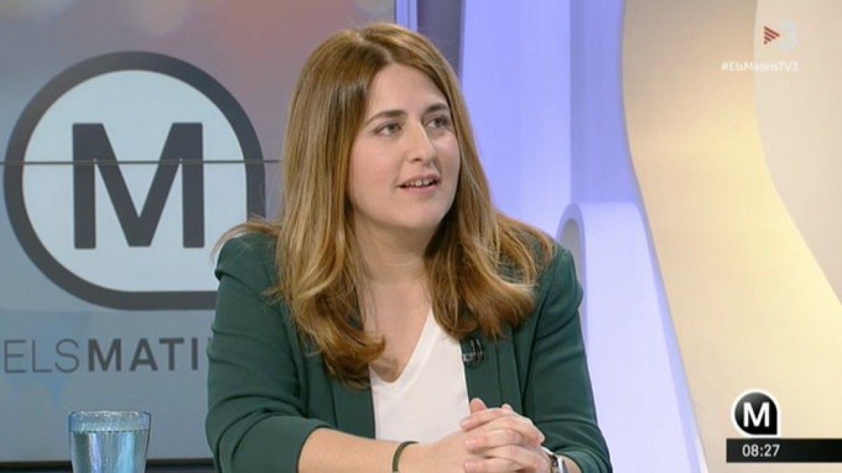 Marta Pascal, avui a TV3