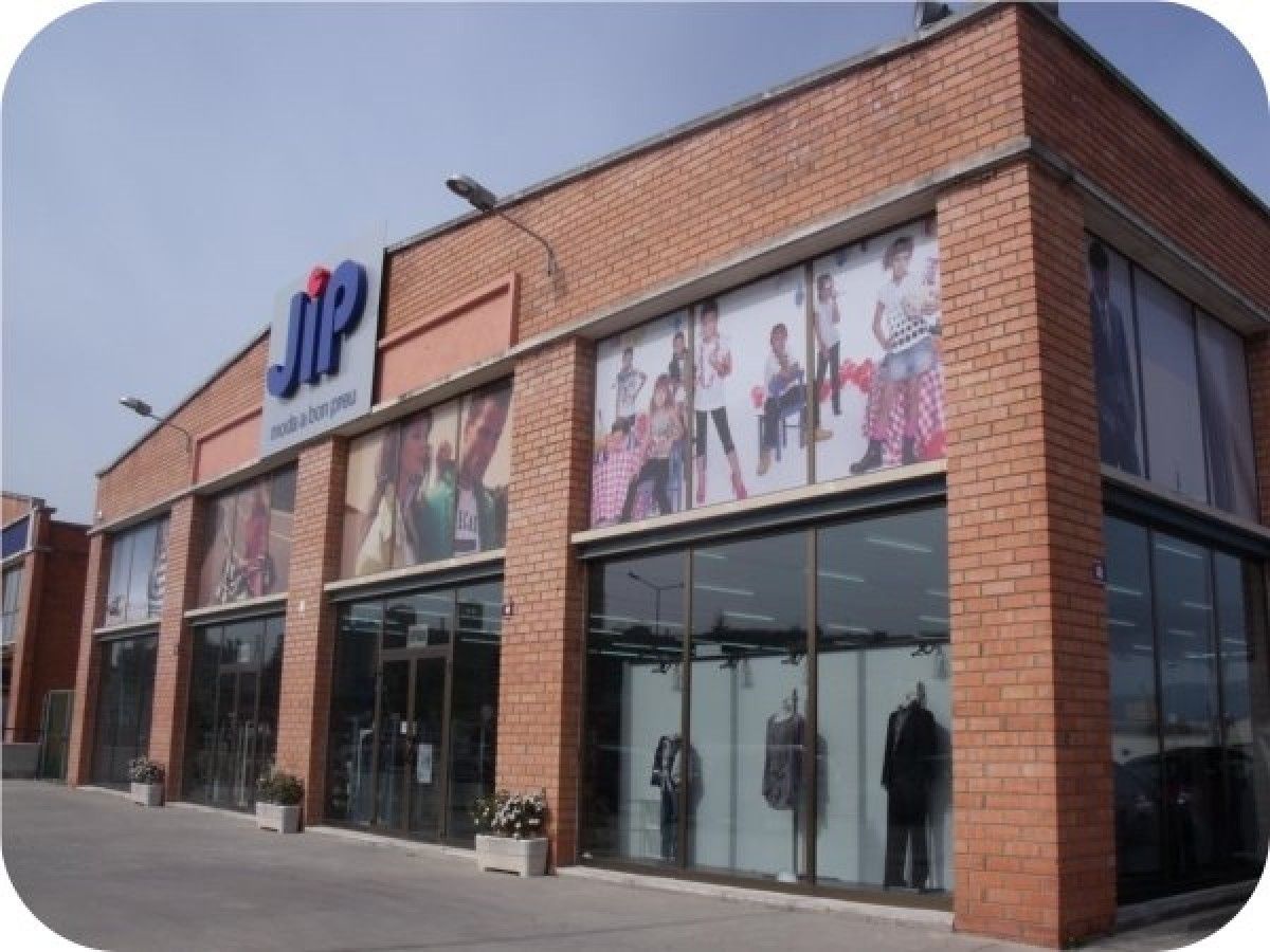 La botiga de Jip Moda, al polígon industrial Mas Beuló