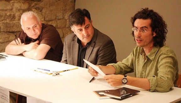 Joan Puigcercós presenta els llibres del dramaturg vigatà Josep Maria Diéguez