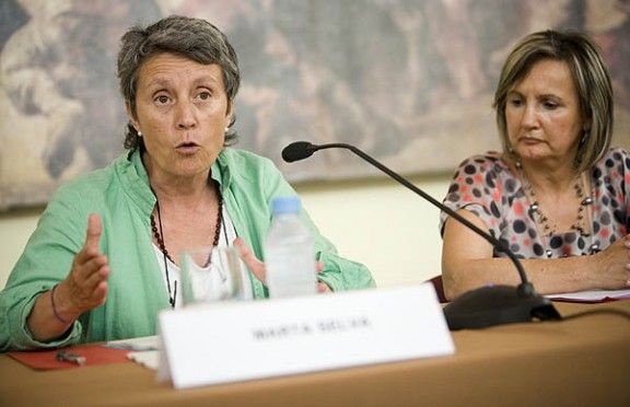 La presidenta de l'Institut Català de les Dones, Marta Selva, ha presentat a Vic l'avantprojecte de Llei per a una nova ciutadania i per a la igualtat entre homes i dones