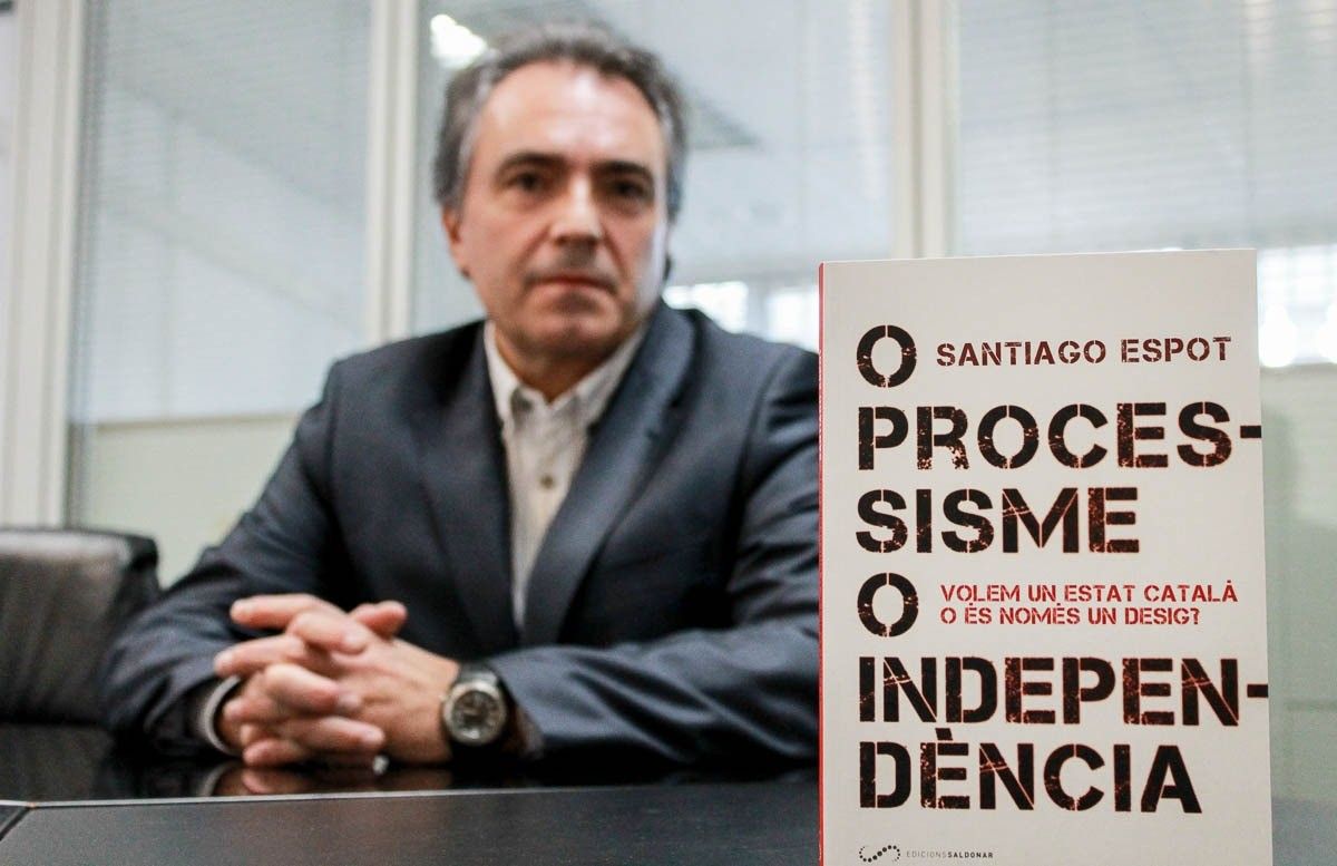 Santiago Espot presenta el seu nou llibre