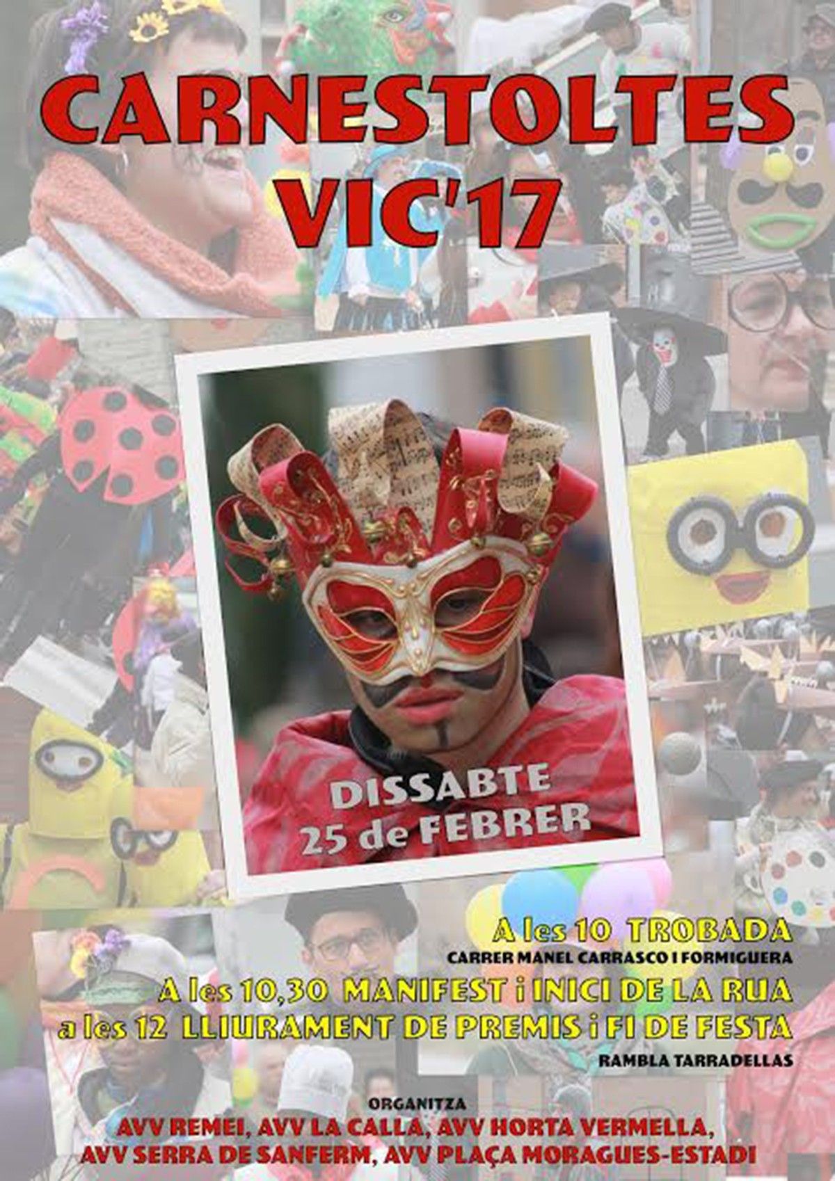 Carnaval a la plaça de Vic