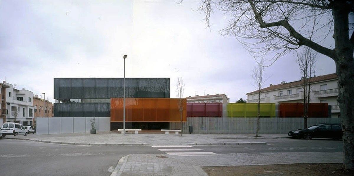 La guarderia Els Colors, de l'estudi RCR Arquitectes d'Olot