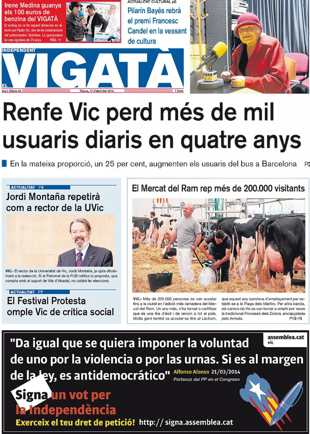 portada,El Vigata, 17/04/2014