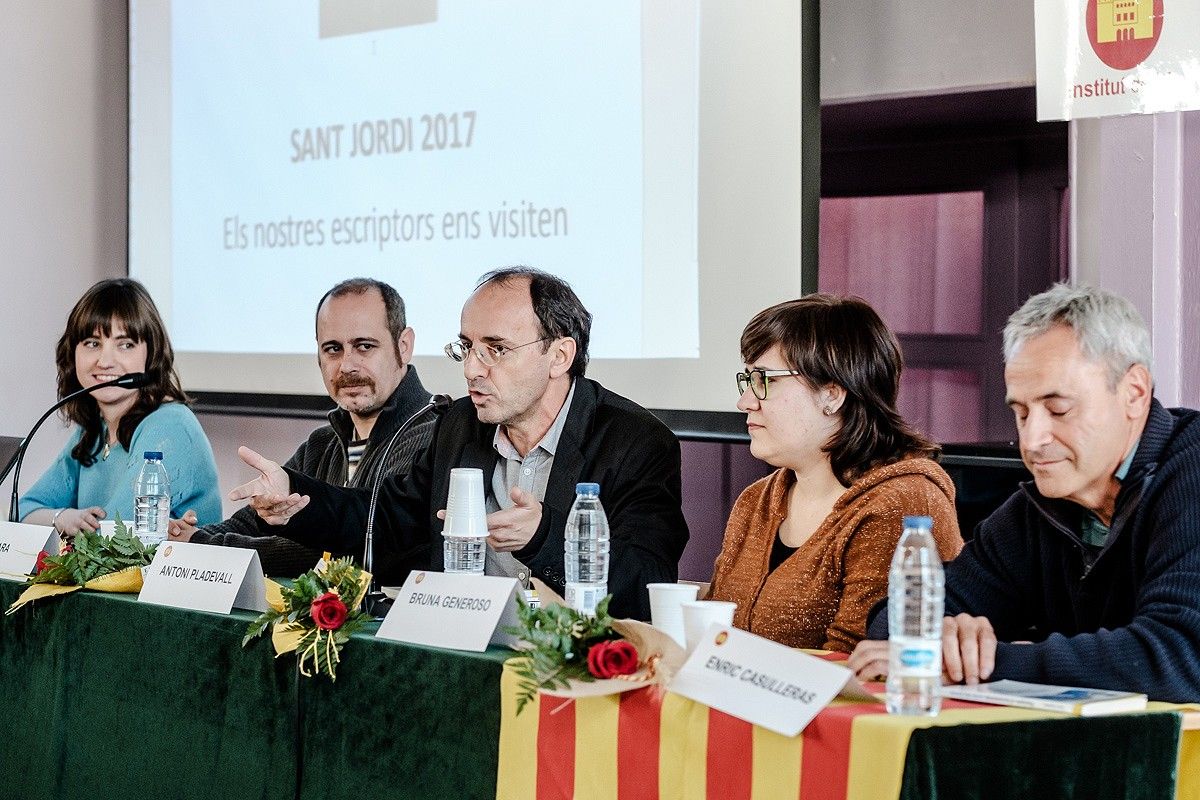 Teresa Saborit, Jordi Lara, Antoni Pladevall, Bruna Generoso i Enric Casulleras.