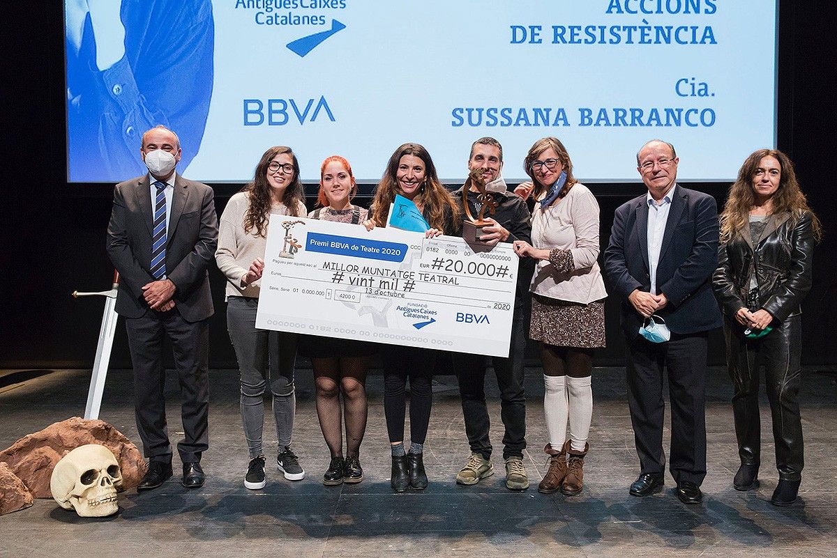 «Accions de resistència», de la companyia Susanna Barranco, ha estat el guanyador de l'edició d'enguany