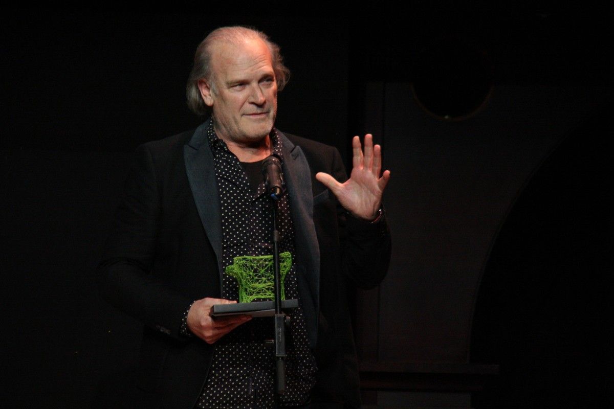 Lluís Homar s'ha endut el guardó al millor actor teatral per «Terra Baixa»