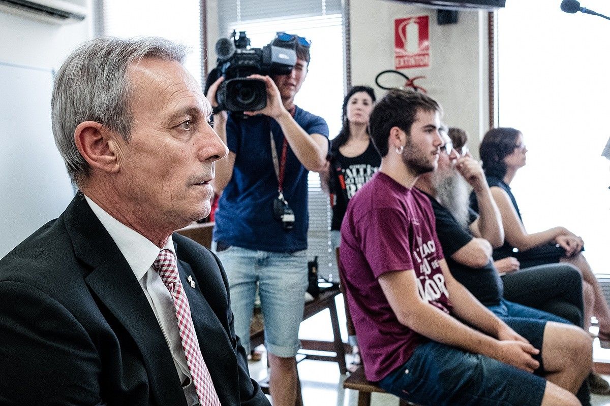 Josep Anglada, el dia que va ser jutjat