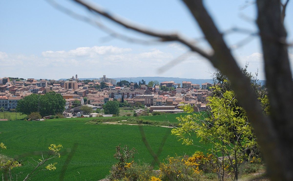 Una vista del municipi de Prats de Lluçanès