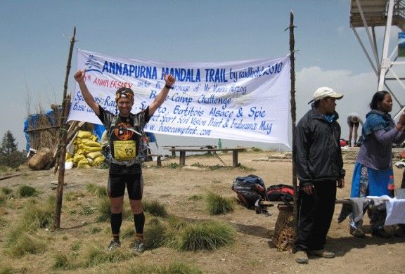 Josep Maria Cabanas, a l'Annapurna Mandala Trail