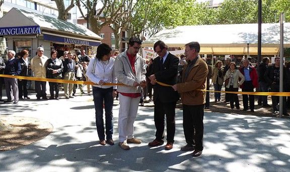 Inauguració de la remodelació de la plaça Divina Pastora.