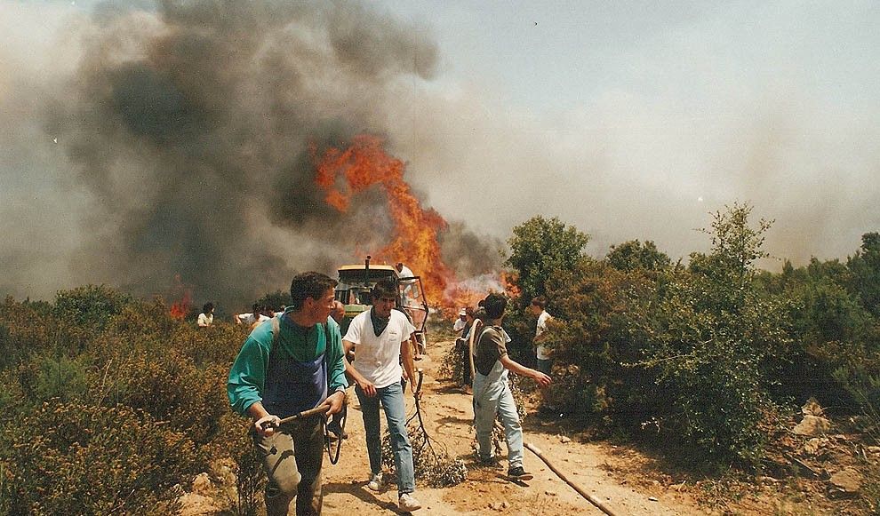 Incendi de Sant Martí de Centelles, el 4 de juliol de 1994