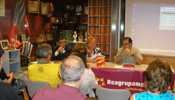 Ignasi Planas, Imma Bellafont i Carles Bonaventura, a Taradell, el passat divendres.