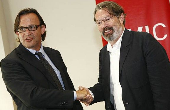 Josep Maria Vila d'Abadal i Jordi Montaña.