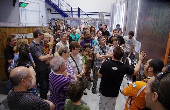 Prortes obertes a la Companyia Cervesera del Montseny.